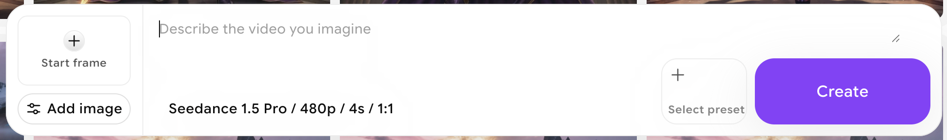 Prompt input interface